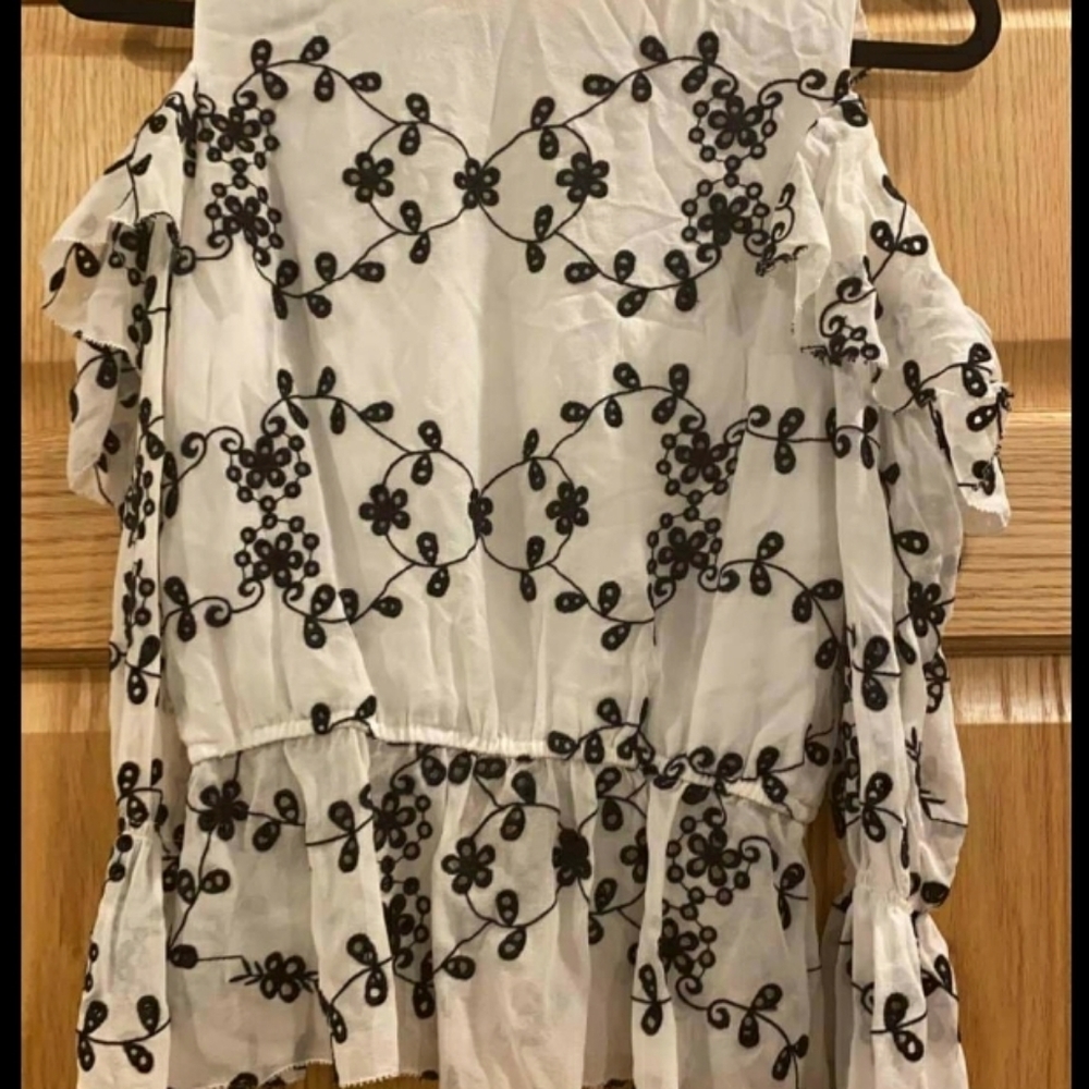 Joie Carlyton Eyelet Sillk Floral - Picture 6 of 16
